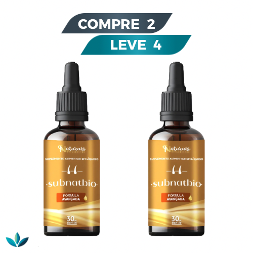 Subnatbio - Suplemento Natural de Qualidade - Original em Promoção - Compre 1 e Leve 2!